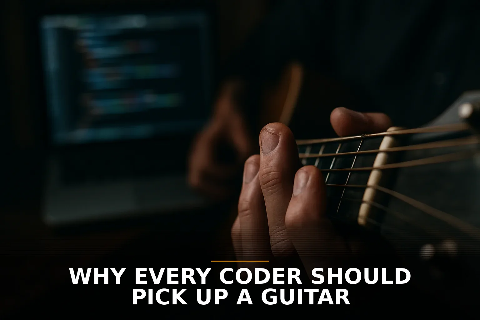 Why Every Coder Should Pick Up a Guitar