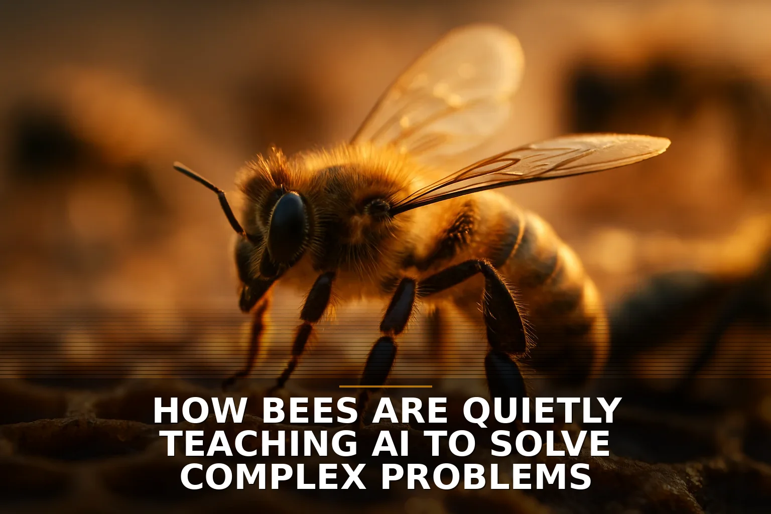 How Bees Are Quietly Teaching AI to Solve Complex Problems