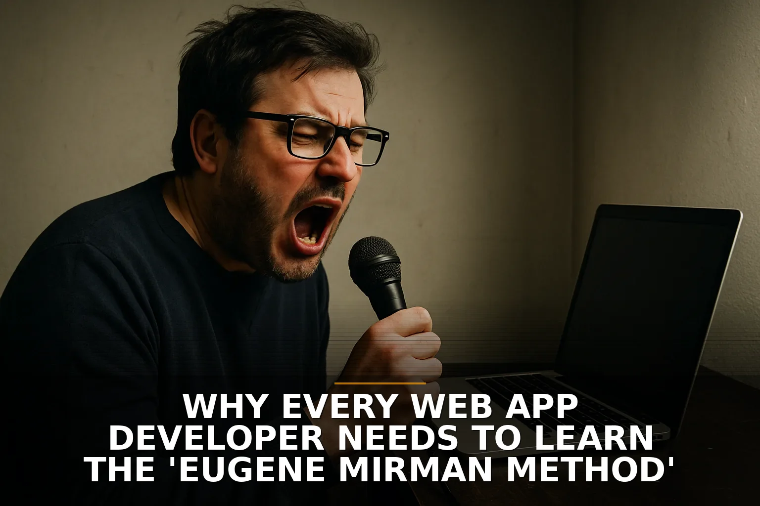 Why Every Web App Developer Needs to Learn the 'Eugene Mirman Method'