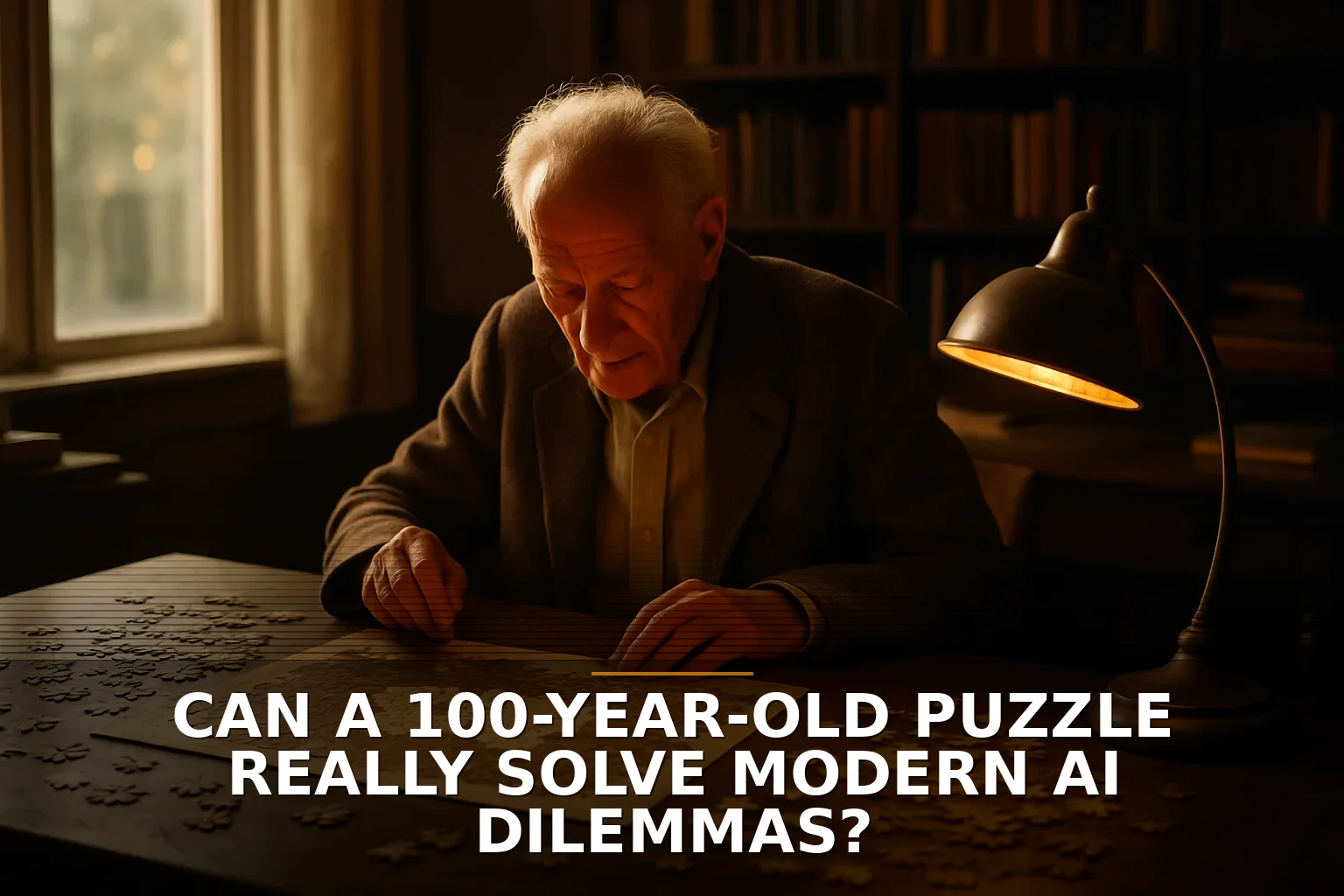 Can a 100-Year-Old Puzzle Really Solve Modern AI Dilemmas?