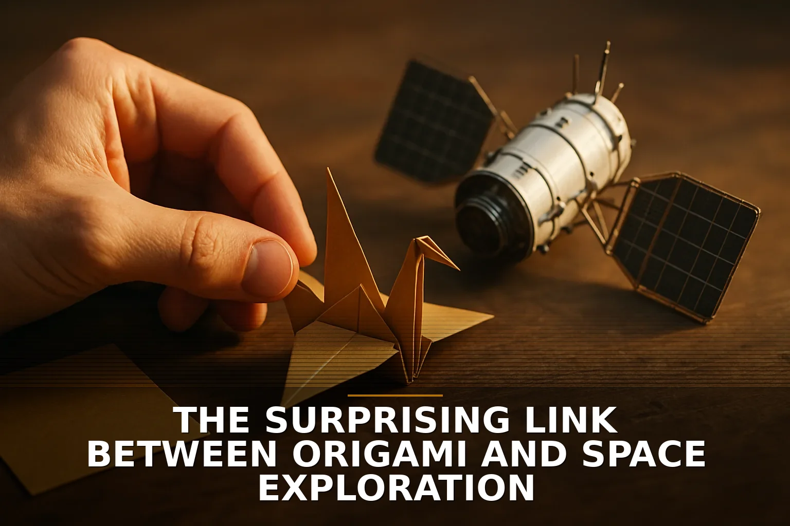 The Surprising Link Between Origami and Space Exploration