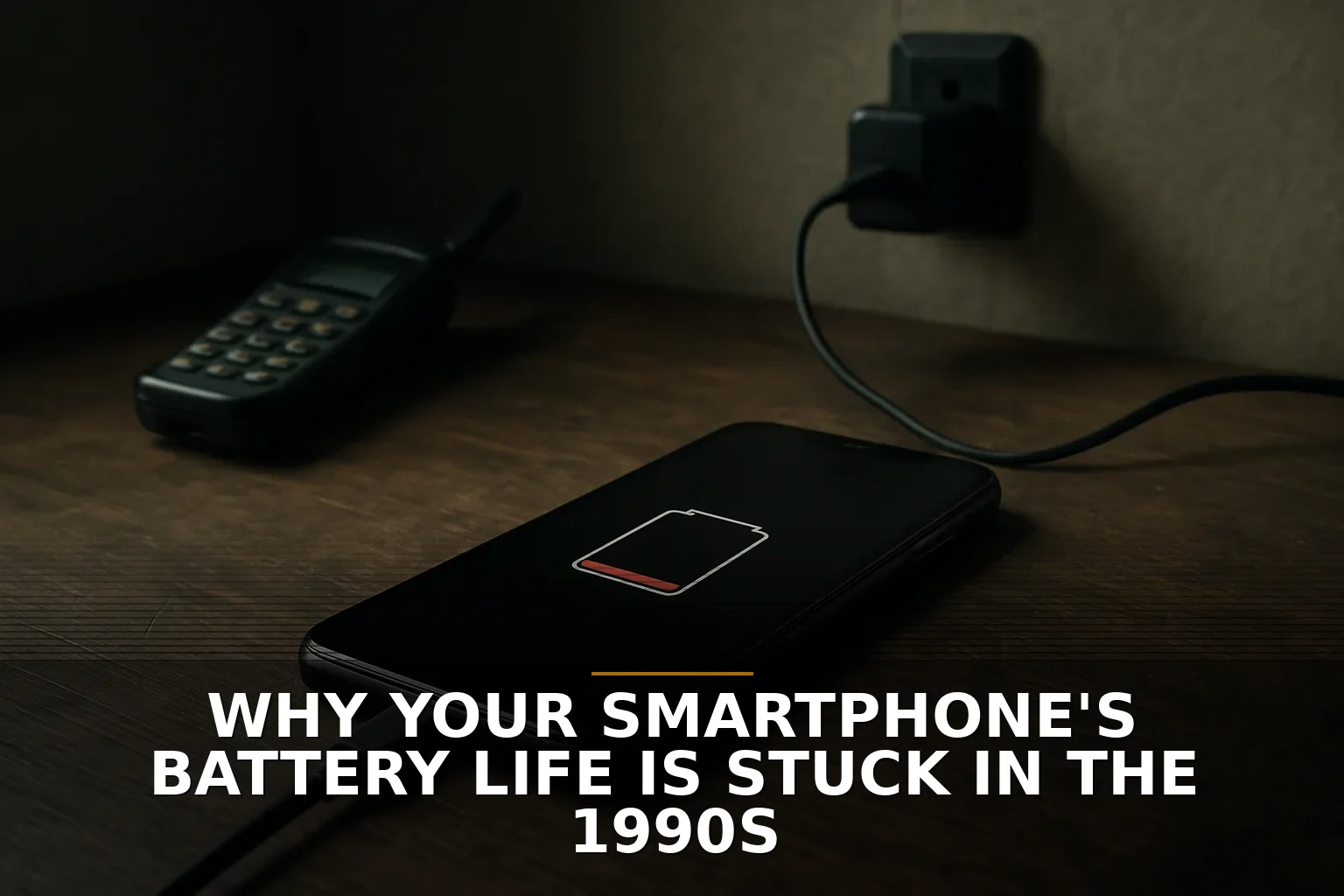 Why Your Smartphone's Battery Life is Stuck in the 1990s
