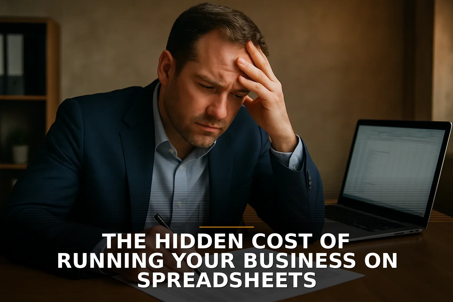 The hidden cost of running your business on spreadsheets