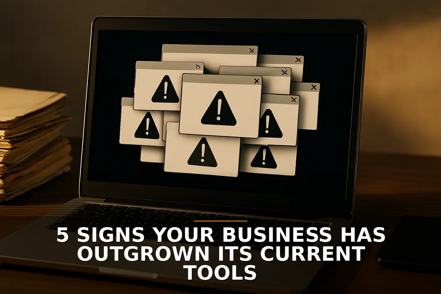 5 signs your business has outgrown its current tools
