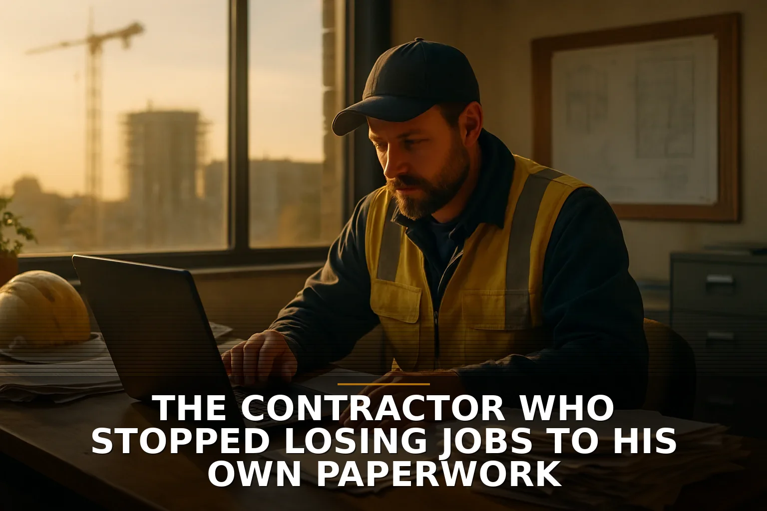 The contractor who stopped losing jobs to his own paperwork