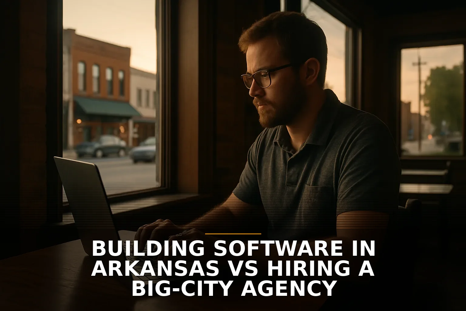 Building software in Arkansas vs hiring a big-city agency
