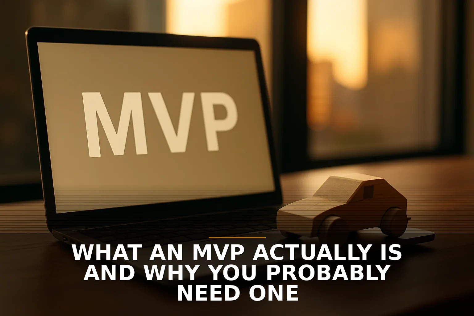 What an MVP actually is and why you probably need one