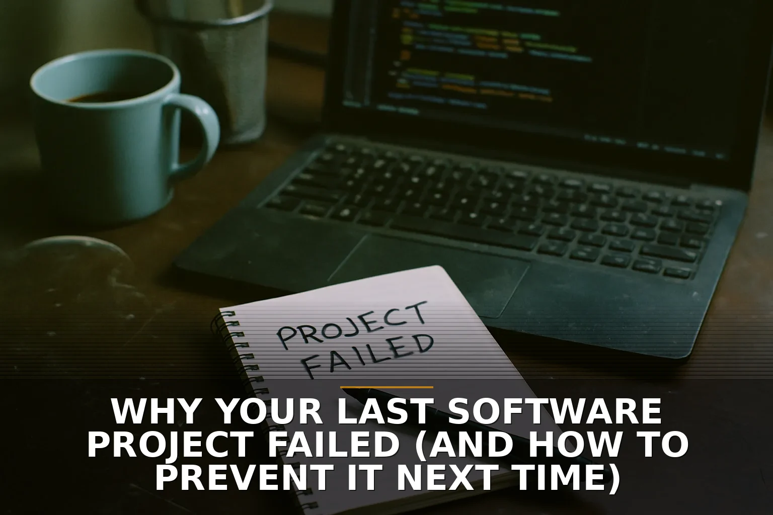 Why your last software project failed (and how to prevent it next time)