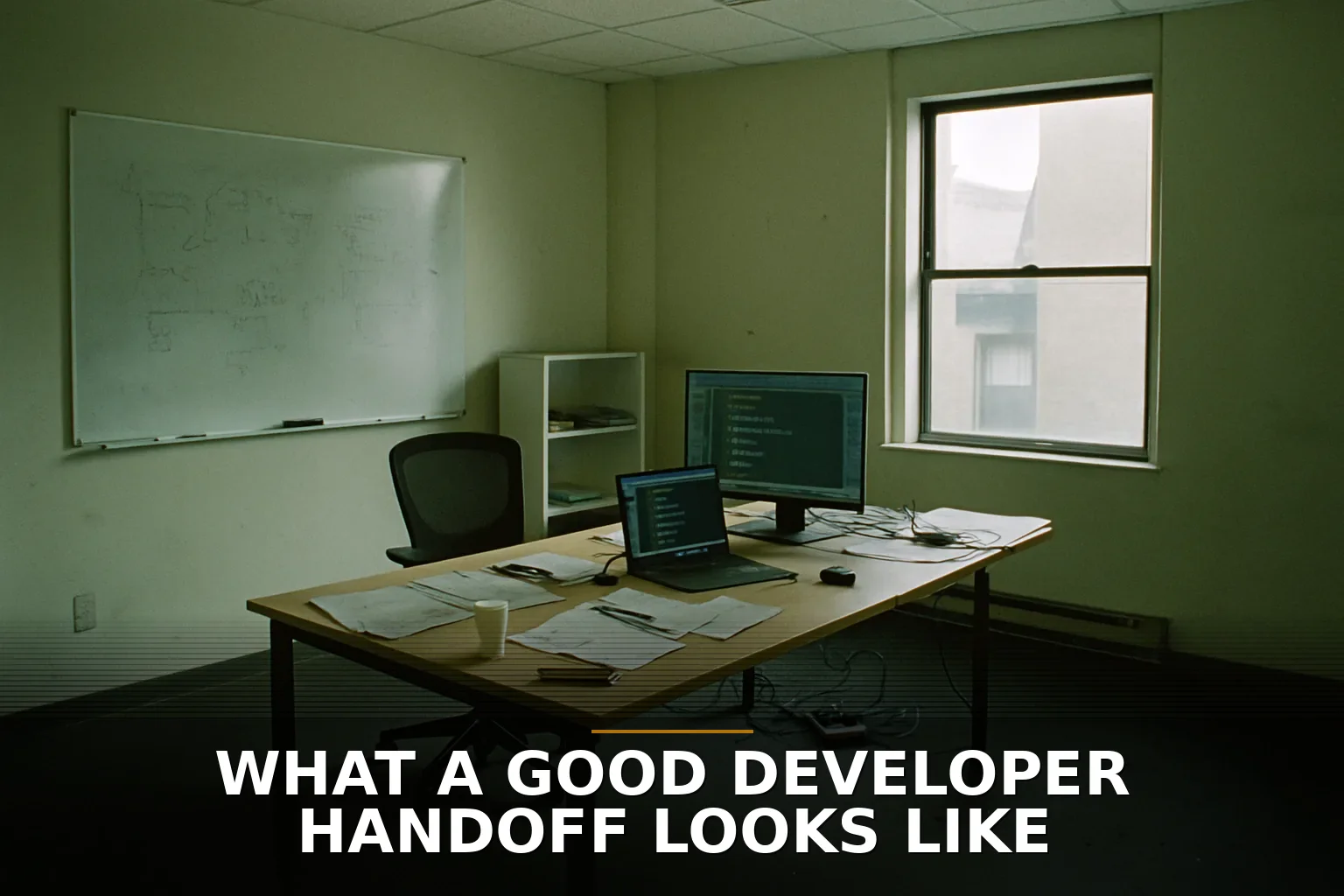 What a good developer handoff looks like