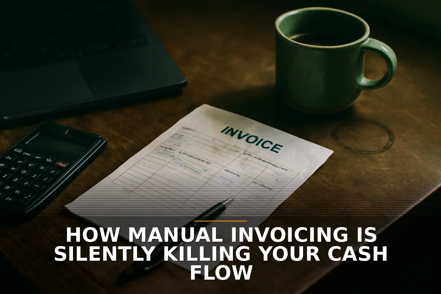 How manual invoicing is silently killing your cash flow