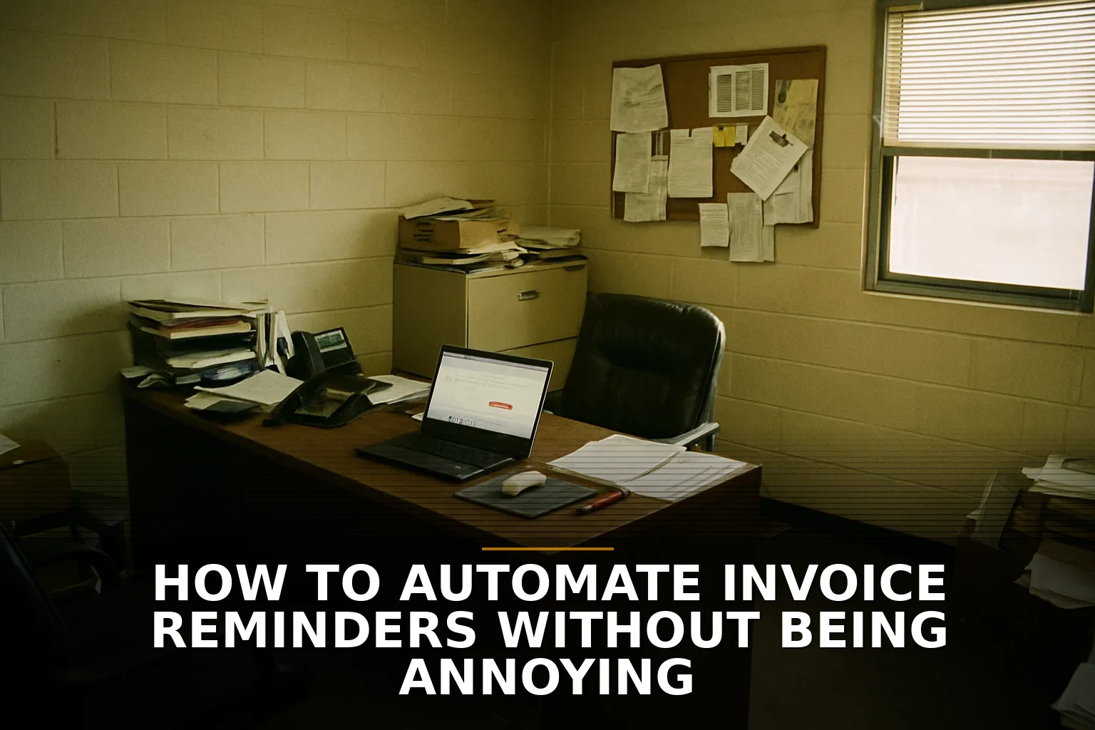 How to automate invoice reminders without being annoying