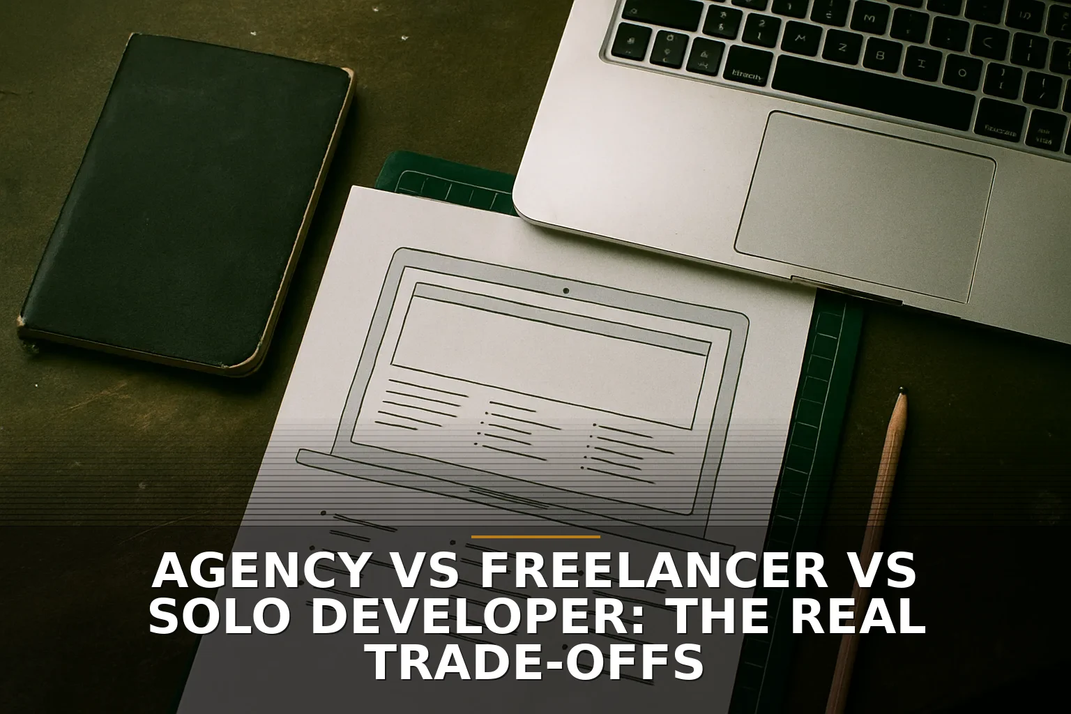 Agency vs freelancer vs solo developer: the real trade-offs