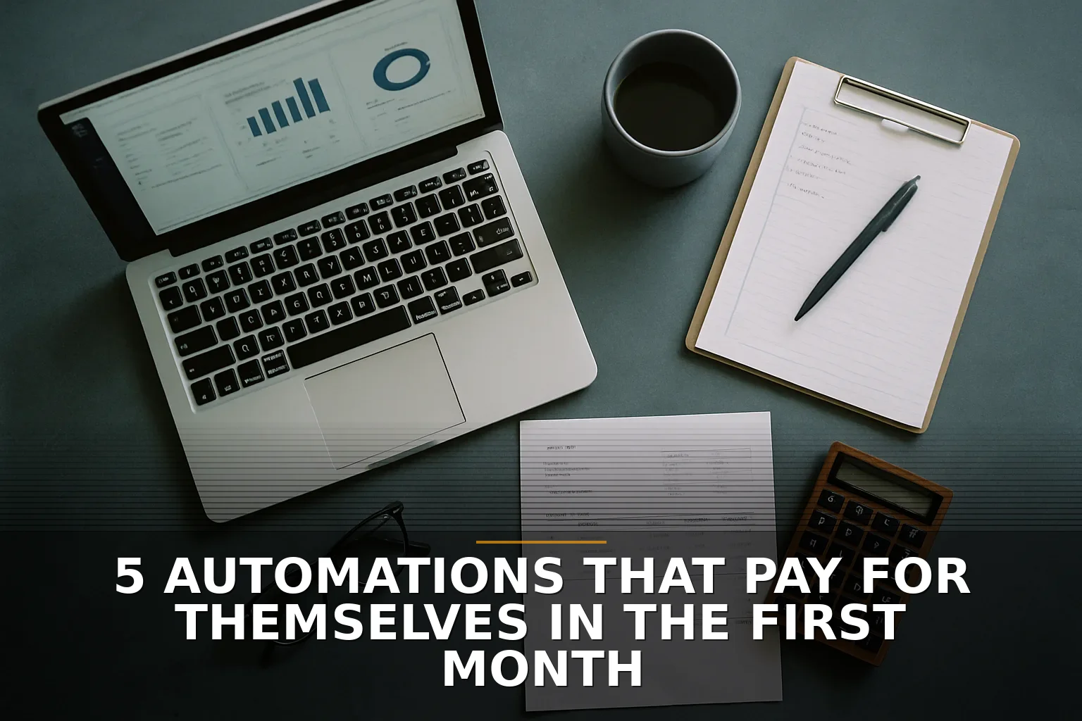 5 automations that pay for themselves in the first month