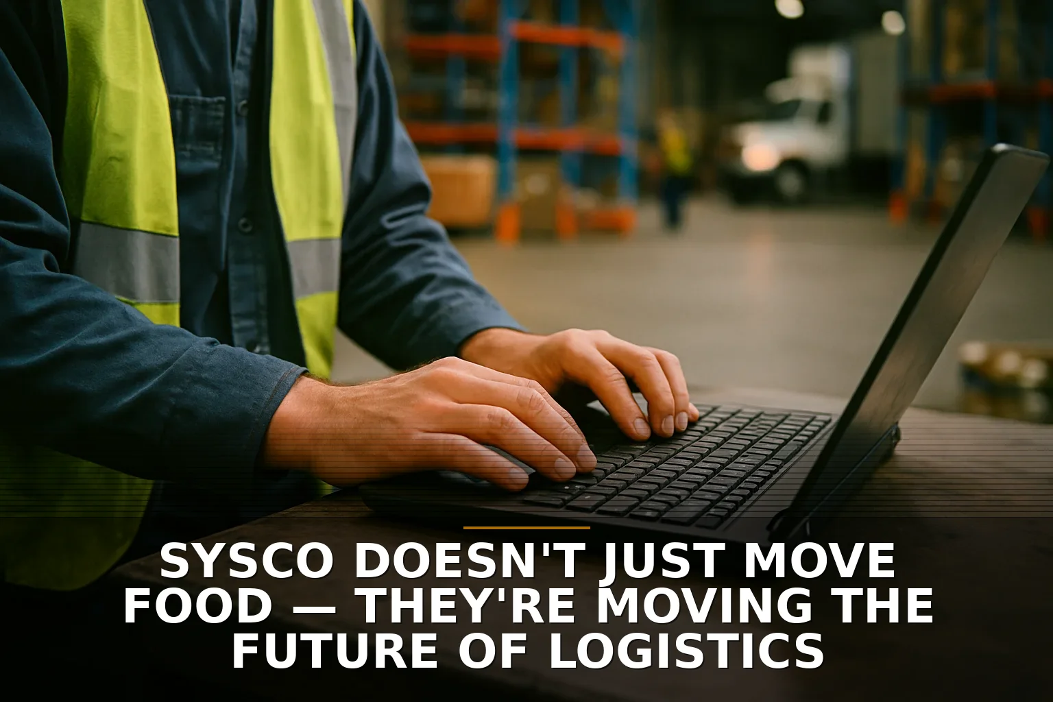 Sysco Doesn't Just Move Food — They're Moving the Future of Logistics