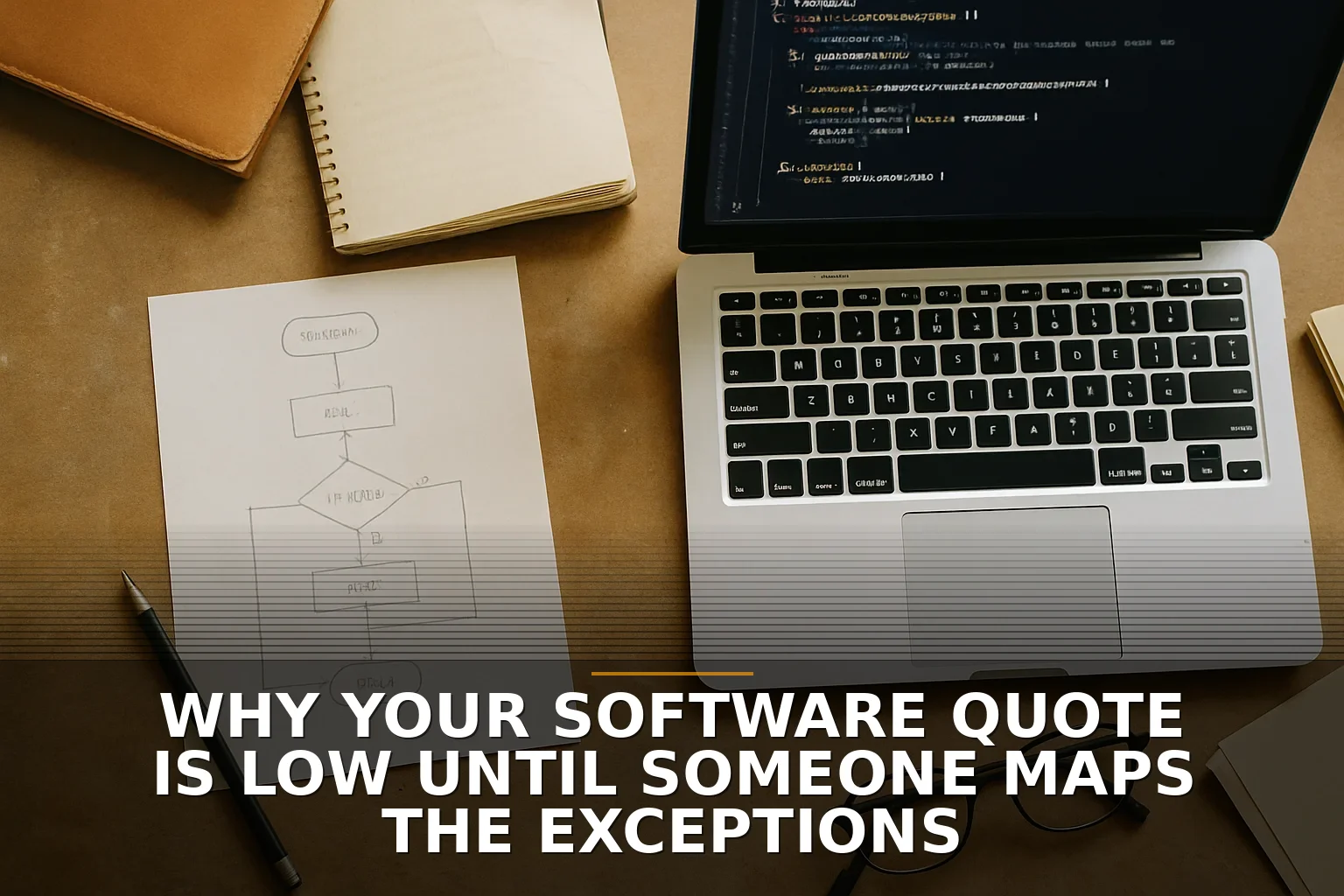 Why your software quote is low until someone maps the exceptions