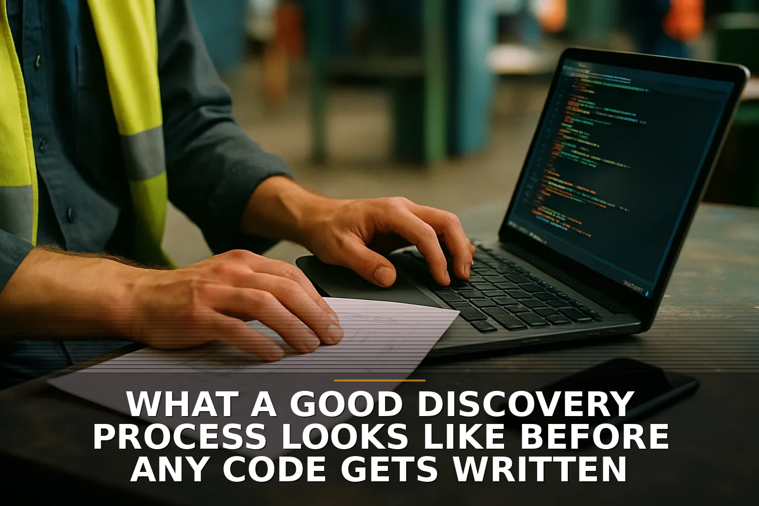 What a Good Discovery Process Looks Like Before Any Code Gets Written