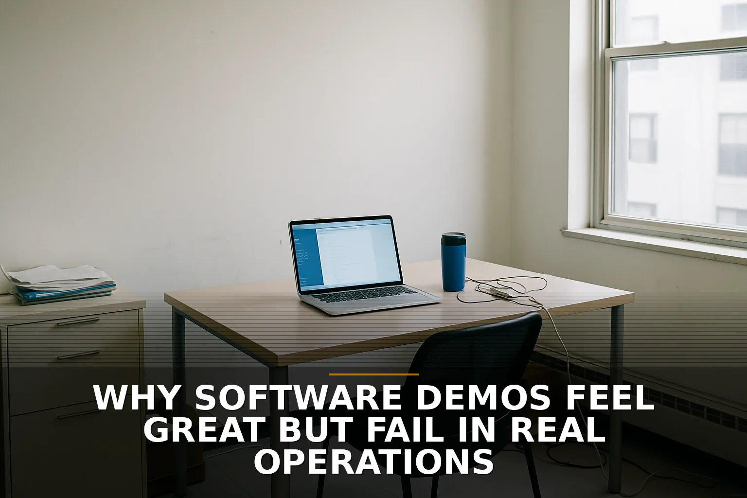 Why Software Demos Feel Great but Fail in Real Operations