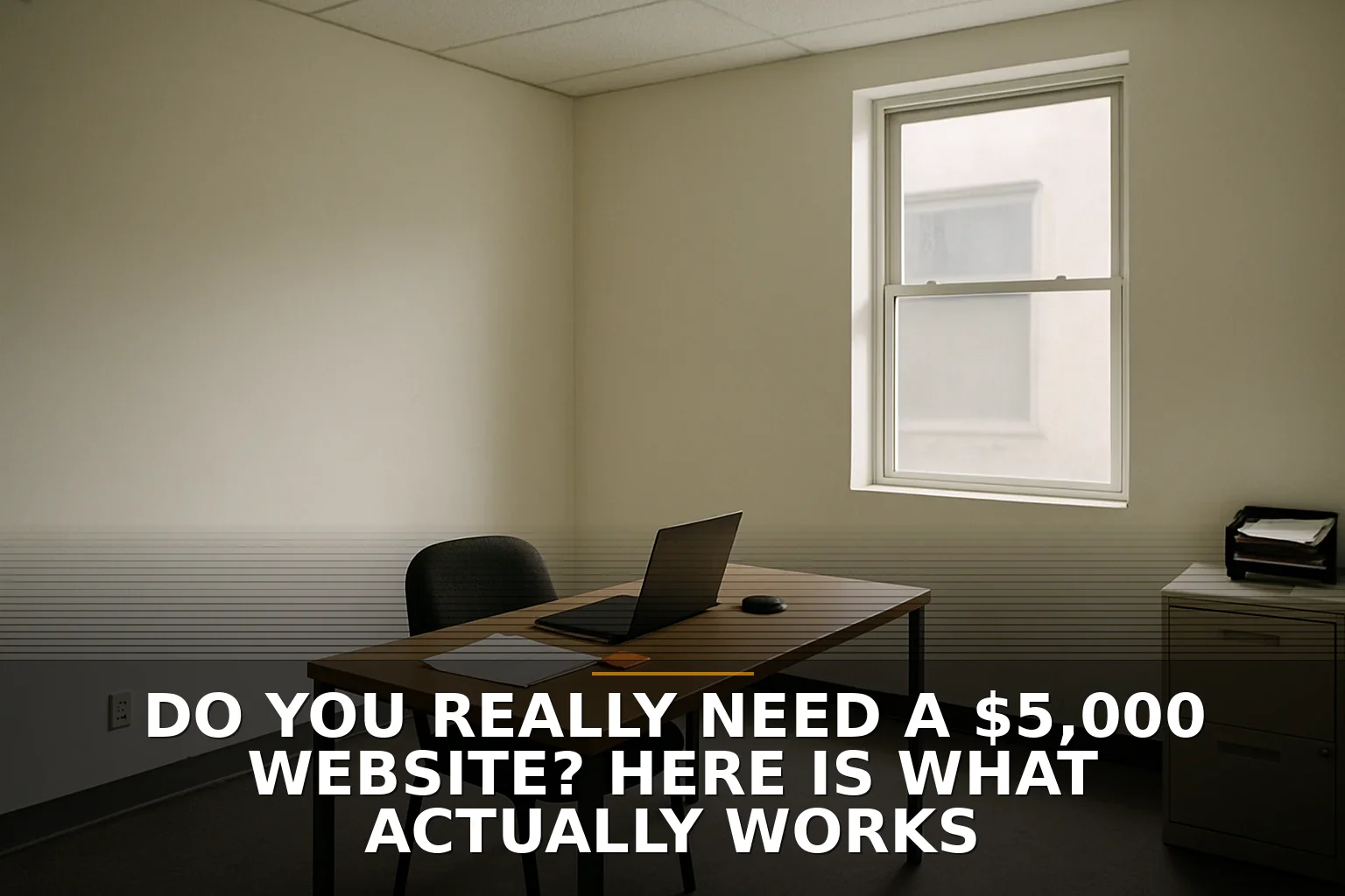Do You Really Need a $5,000 Website? Here Is What Actually Works