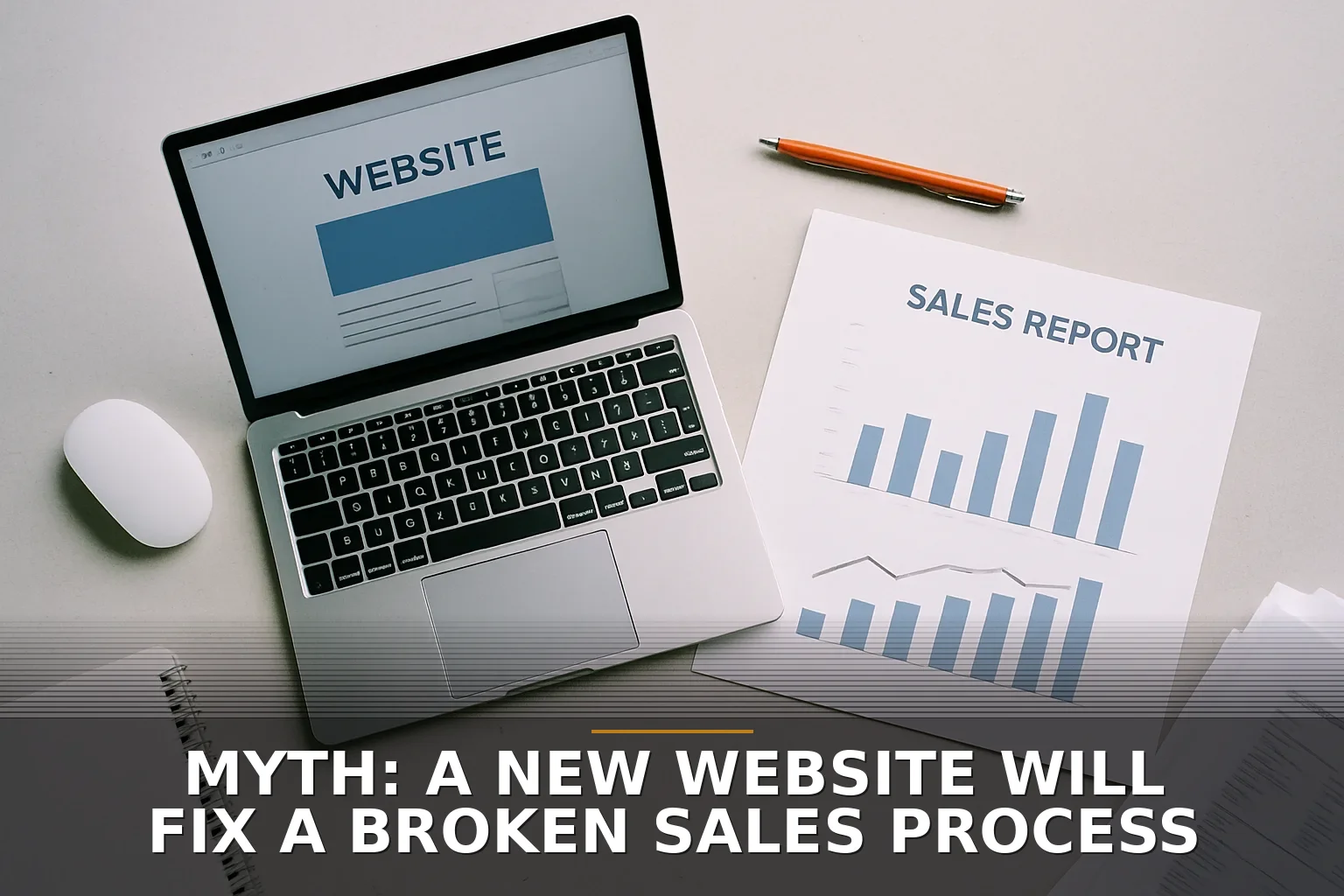 Myth: A New Website Will Fix a Broken Sales Process