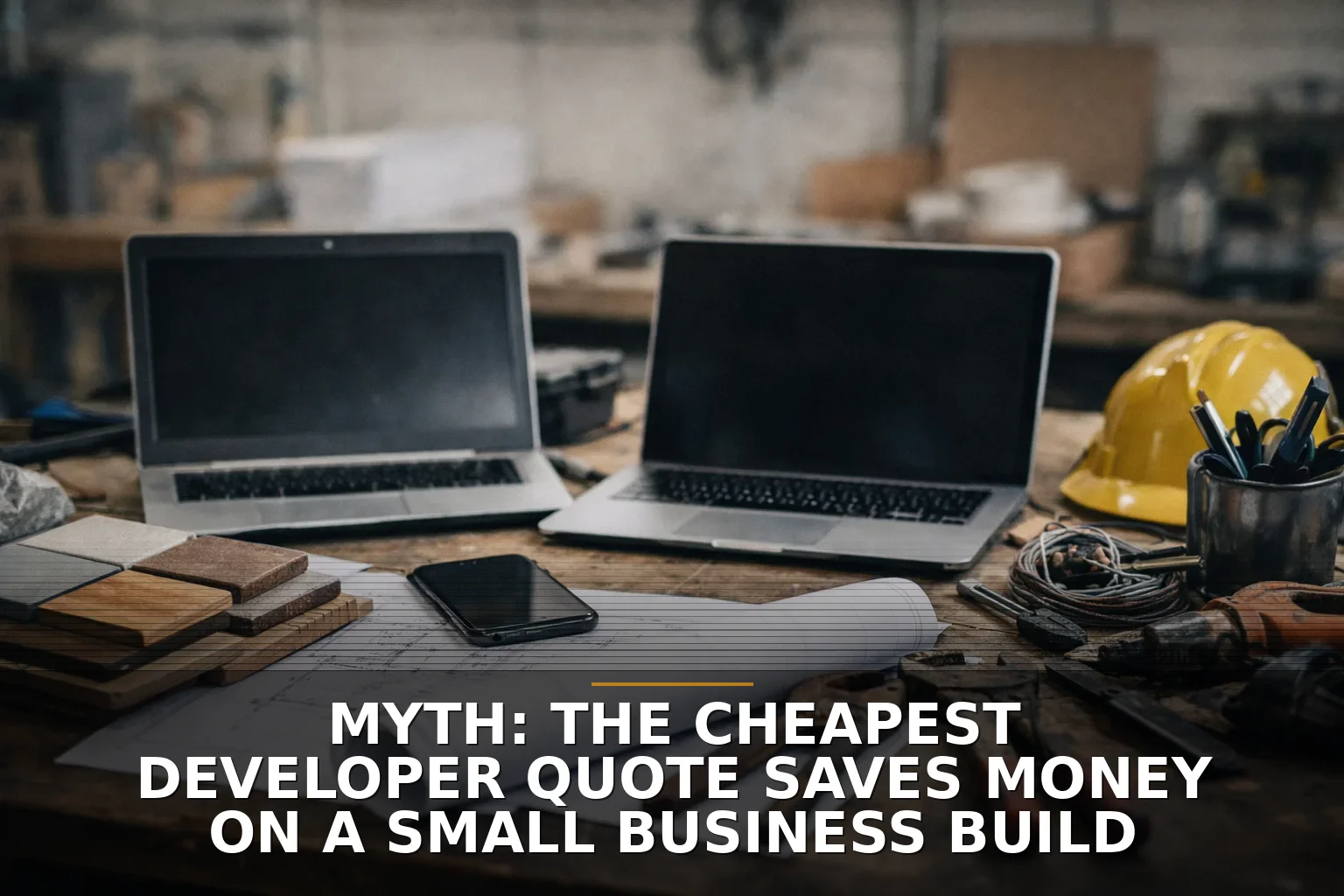 Myth: The Cheapest Developer Quote Saves Money on a Small Business Build