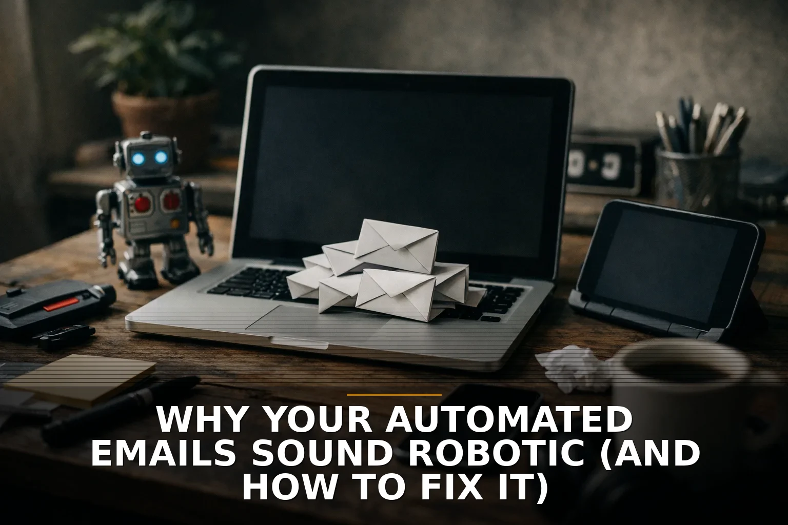 Why Your Automated Emails Sound Robotic (and How to Fix It)