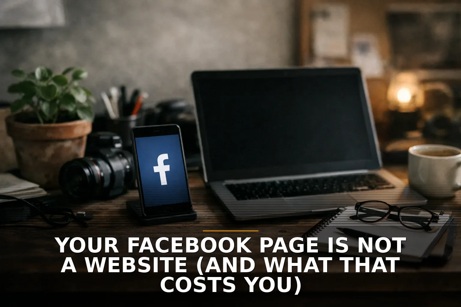 Your Facebook Page Is Not a Website (and What That Costs You)