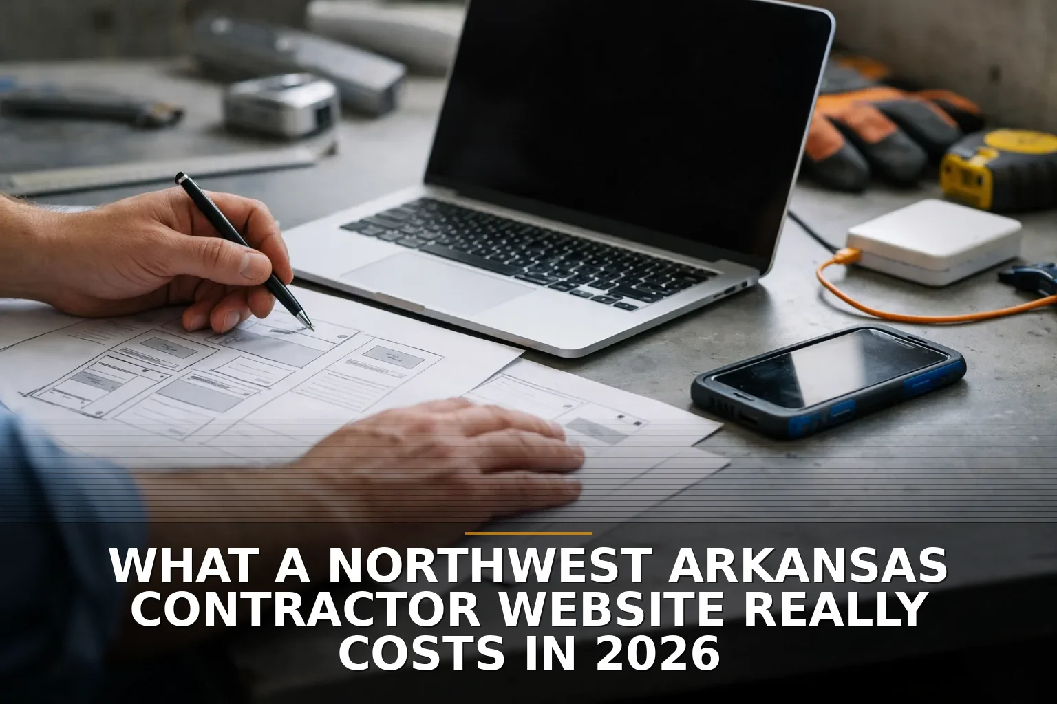 What a Northwest Arkansas Contractor Website Really Costs in 2026