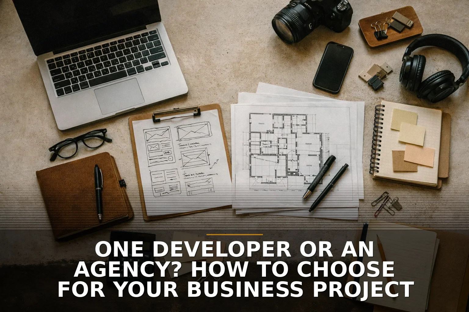 One developer or an agency? How to choose for your business project