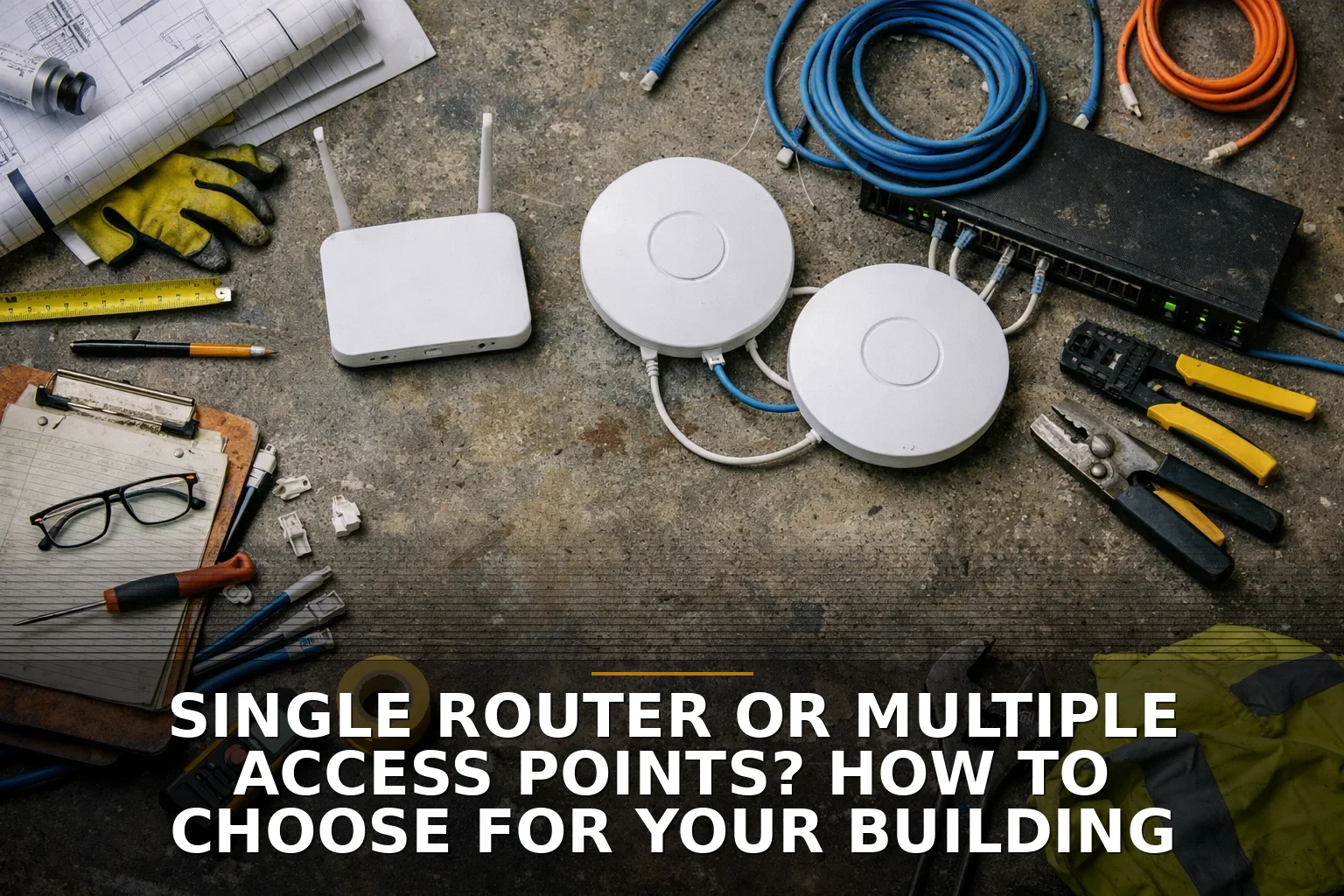 Single Router or Multiple Access Points? How to Choose for Your Building
