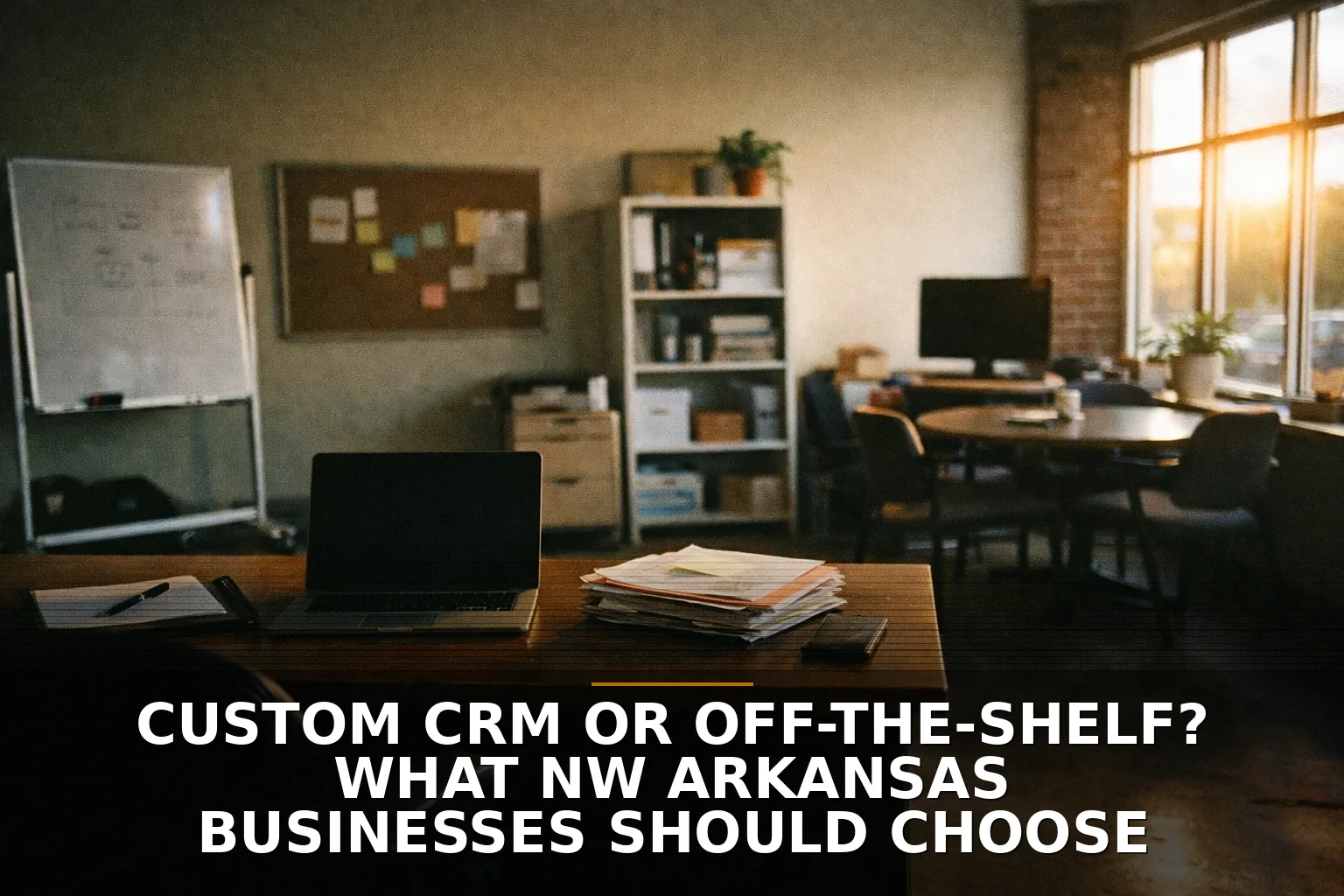 Custom CRM or Off-the-Shelf? What NW Arkansas Businesses Should Choose