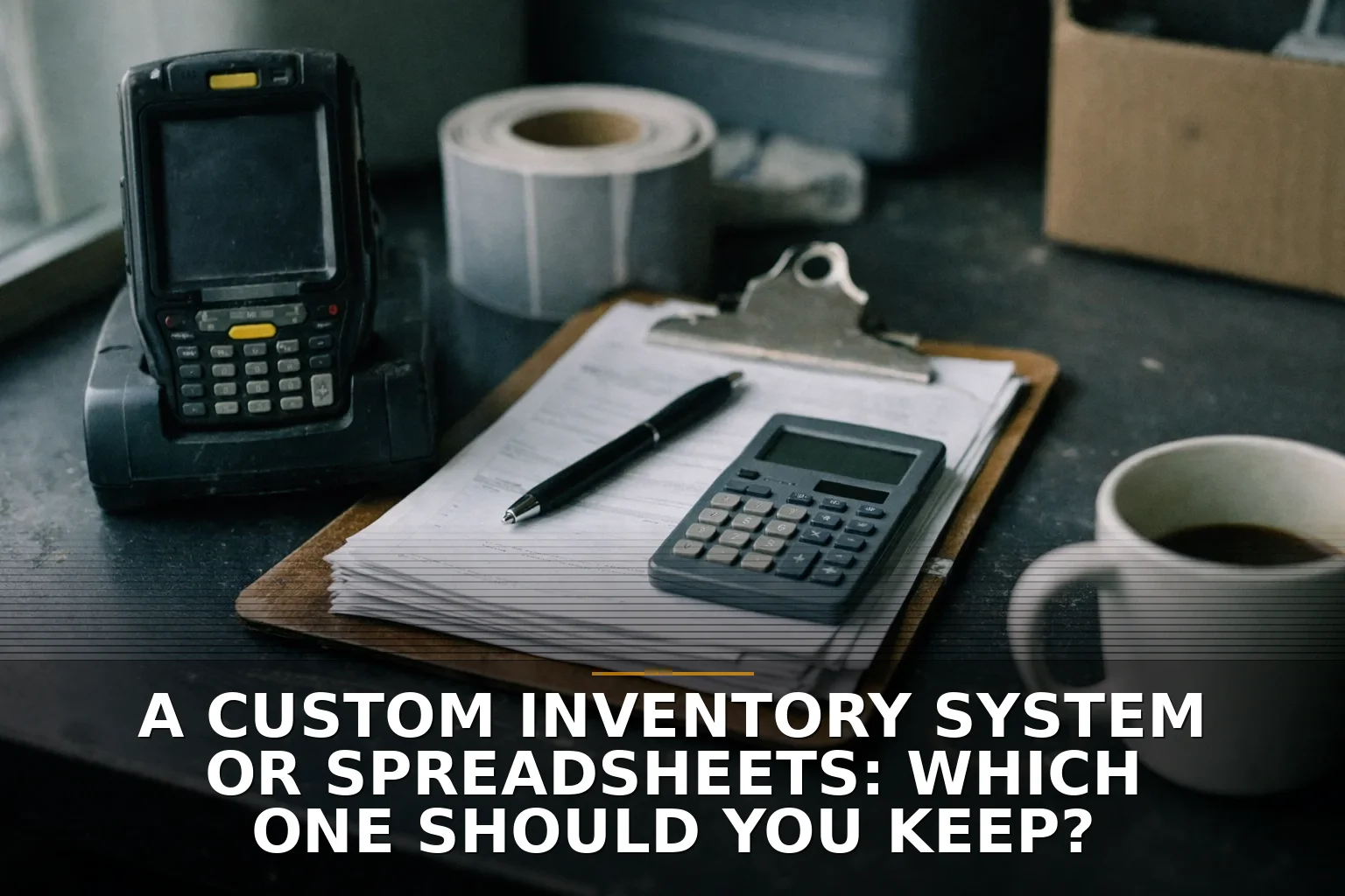 A Custom Inventory System or Spreadsheets: Which One Should You Keep?