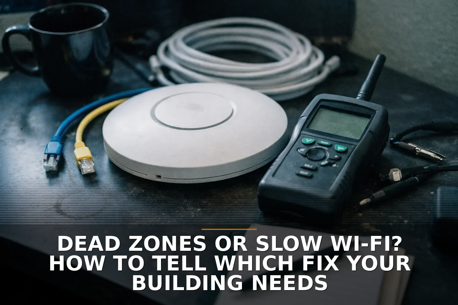 Dead zones or slow Wi-Fi? How to tell which fix your building needs