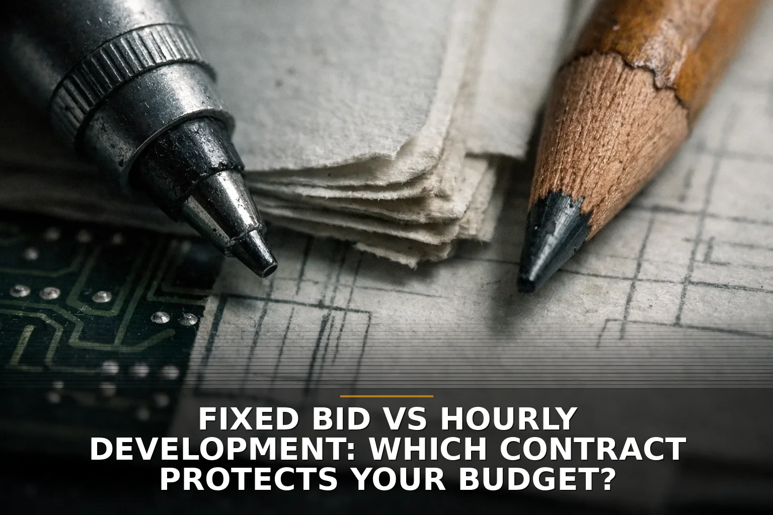 Fixed bid vs hourly development: which contract protects your budget?