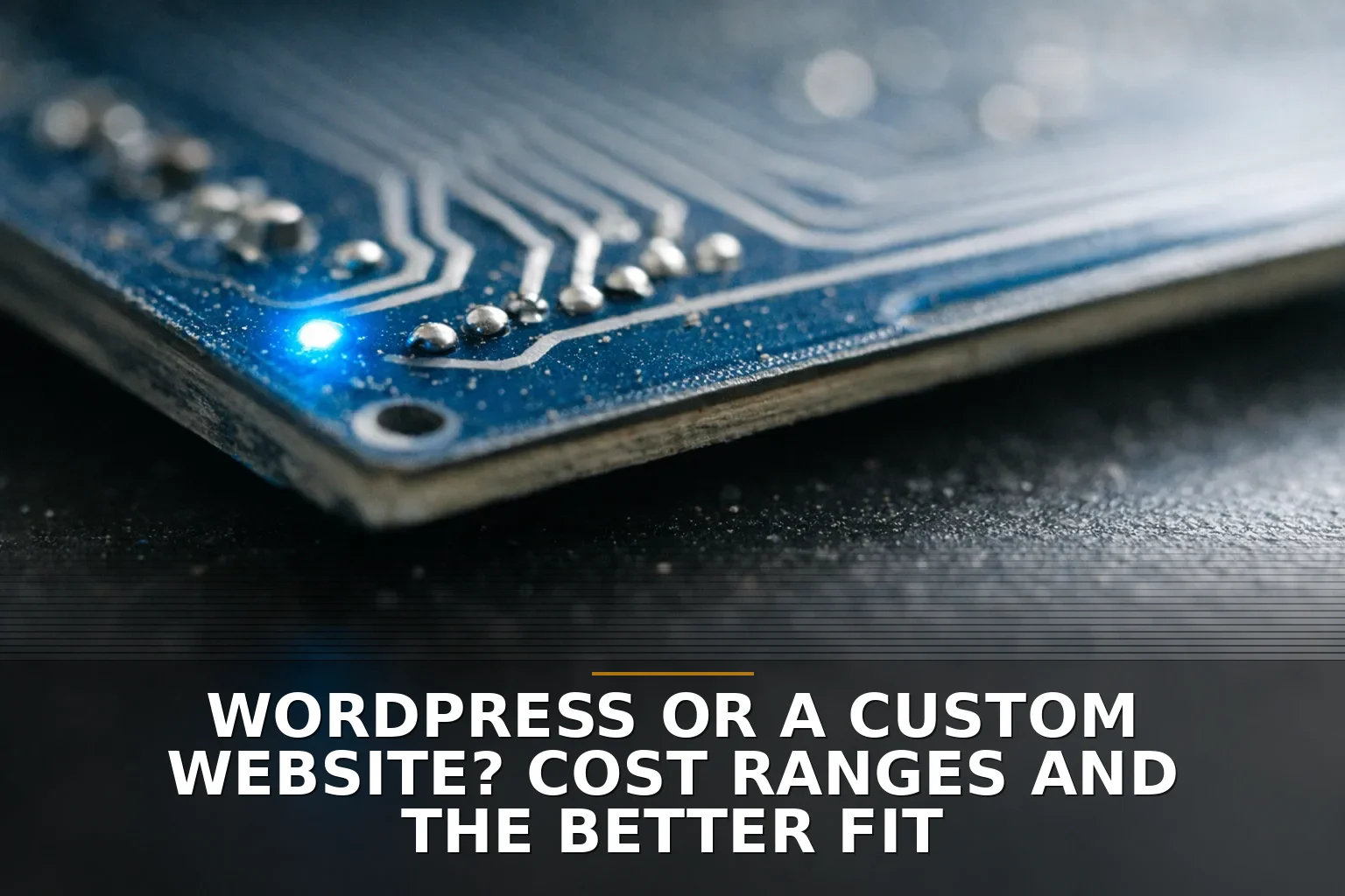 WordPress or a Custom Website? Cost Ranges and the Better Fit